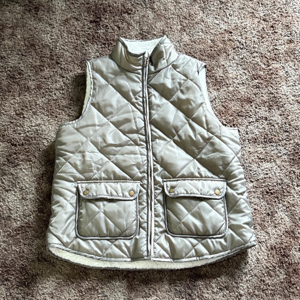 Mud Pie Quitled Vest